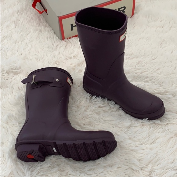Brand new Hunter original short matte rain boots - Picture 2 of 8